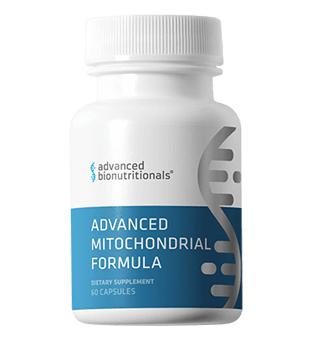 One bottle of Advanced Mitochondrial Formula dietary supplement